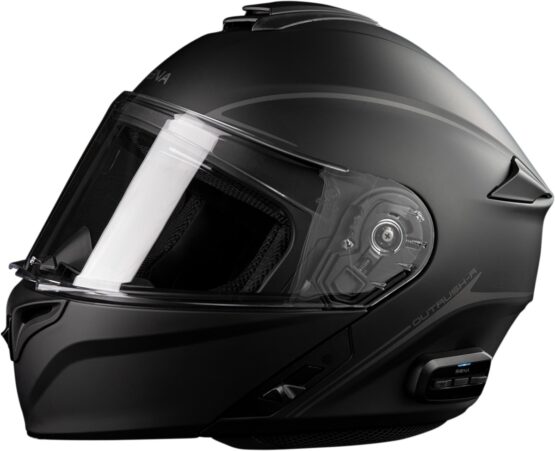 Sena Outrush R Bluetooth Helmet Matte Black Size S - Image 2