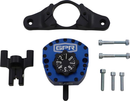 Blue V5 Steering Damper