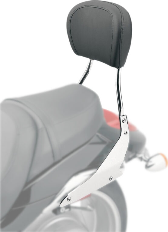 Short Square 14" Sissy Bar Chrome