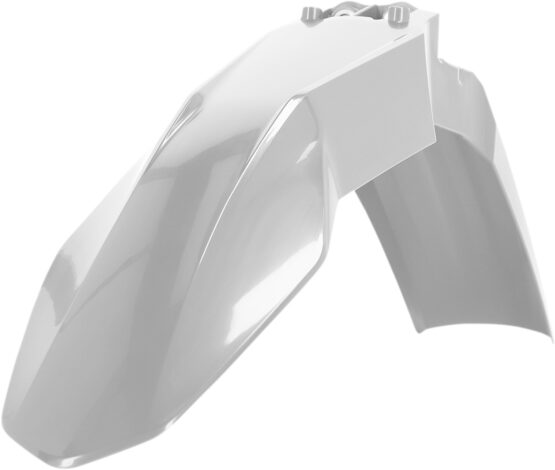 Acerbis Front Fender White Plastic Fits GasGas 2872700002