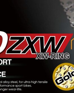 RK 520 ZXW XW-Ring Drive Chain 120 Links Gold