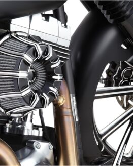 Arlen Ness Inverted Series 10 Gauge Air Cleaner Kit - Black