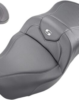 Road Sofa Carbon Fiber 2-Up Seat Black Gel w/Backrest