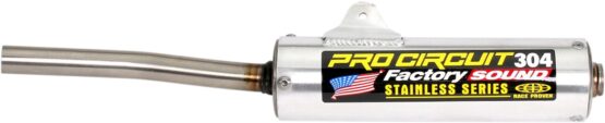 304 Aluminum Slip On Exhaust Silencer