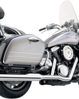 True Duals Billet Tips Chrome Full Exhaust