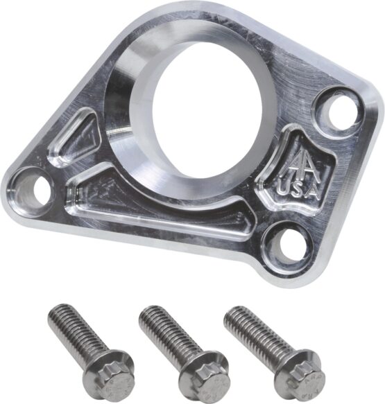 Alloy Art M8 Floor Board Delete Mount Machined Raw For Harley-Davidson