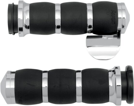 Velvet Air Grips Boss Chrome