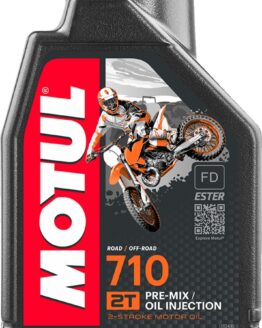 Motul 710 2T Synthetic 2-Stroke Oil 1L