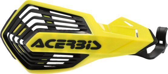 Acerbis K-Future Handguards Yellow/Black - Image 2