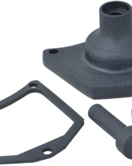 Wrinkle Black Solenoid Cover Starter Button