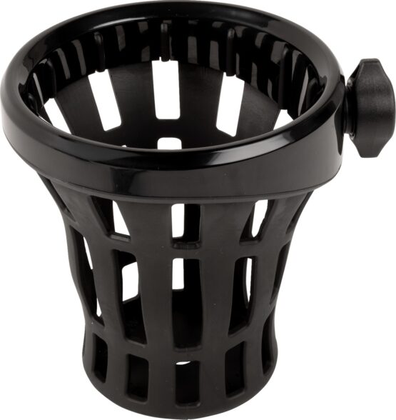 Ciro Gen 2 Big Ass Drink Holder Black Passenger Mount For Harley Touring