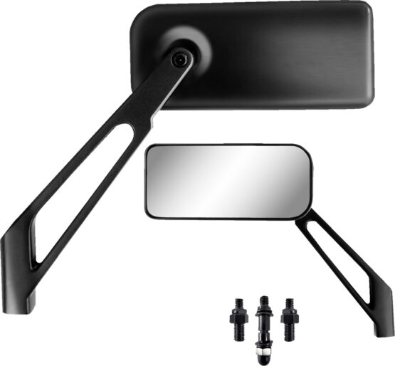 Parts Unlimited X-Treme Designer Motorcycle Mirror Black Universal
