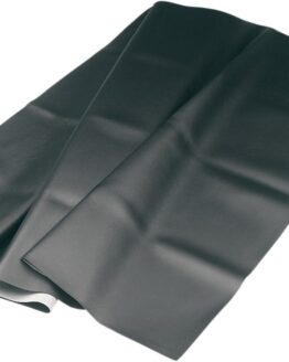 Universal Black Vinyl "Texhyde" Seat Cover Material - 36" Wide x 54" Long