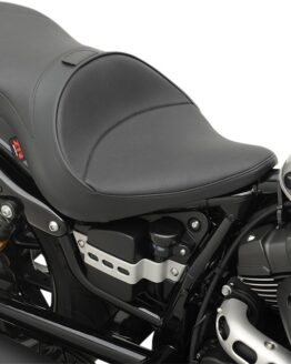 Mild Stitched Vinyl 2-Up Seat Black Low