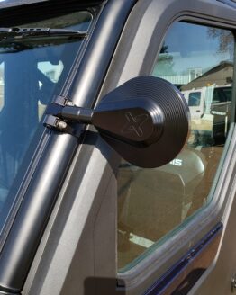 Klock Werks Side View Mirror Extension Kit Right Black For Polaris Can-Am