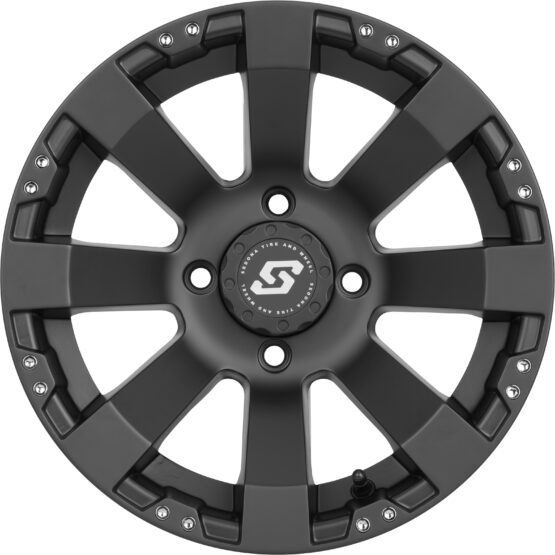 Spyder Wheel Black 4/137 12X7 5+2 - Image 2