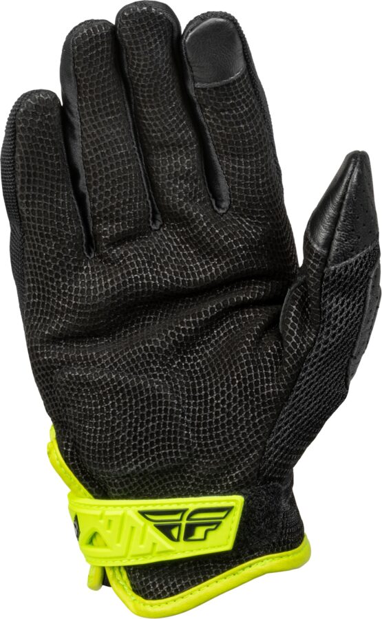 Fly Racing Coolpro Force Gloves Black/Hi-Vis 2X-Large - Image 2