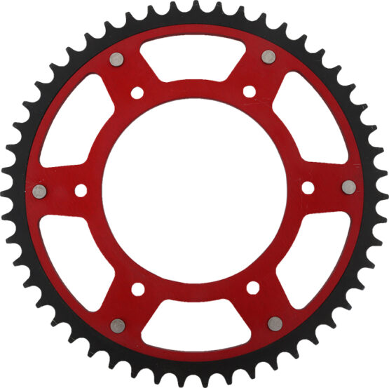 Supersprox Stealth Rear Sprocket 51T Red 520 Chain Fits Honda CRF XR - Image 2