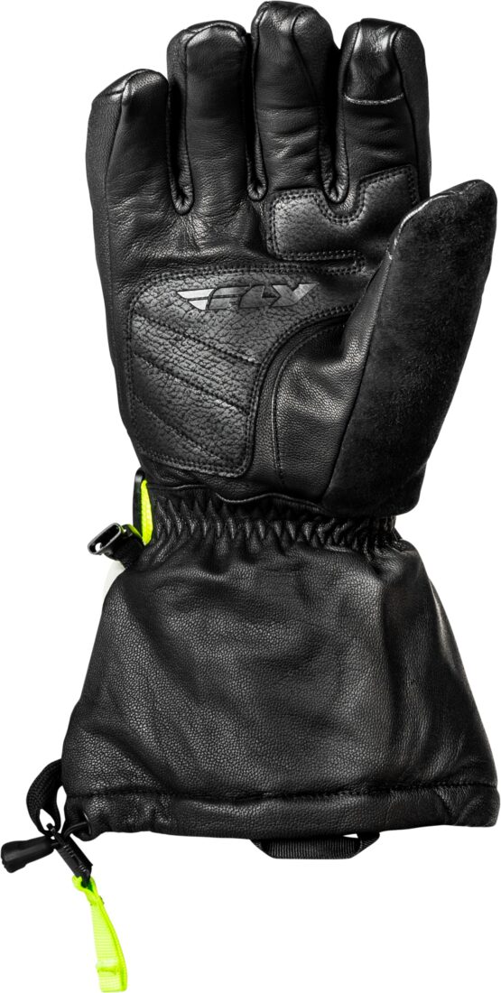 Glacier Gloves Black/Grey/Hi-Vis 3X For Snow - Image 2
