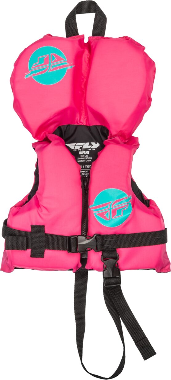 Fly Racing Infant Flotation Vest Neon Pink/Teal Unisex