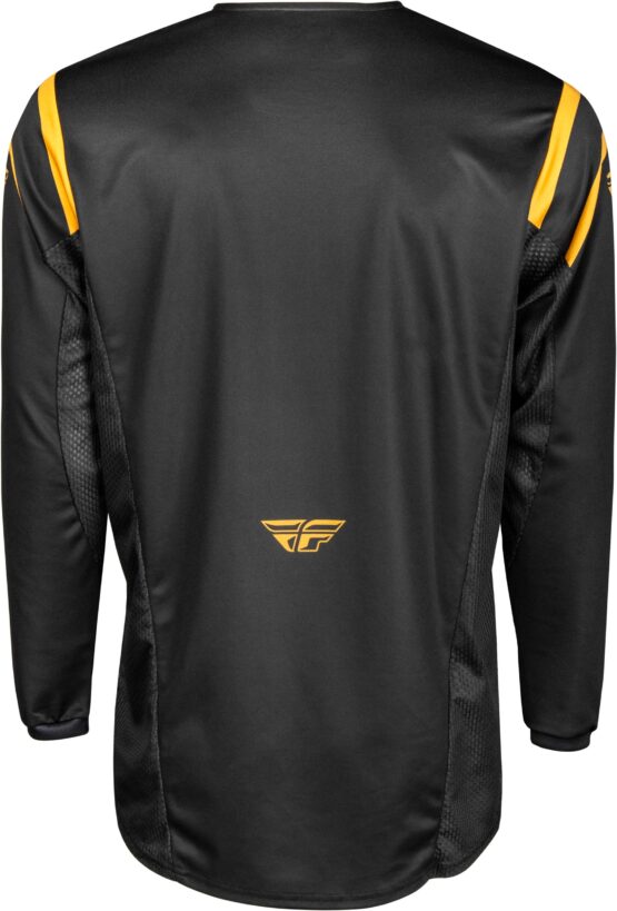 Fly Racing Kinetic Center Jersey Black/Gold XL Men's Offroad - Image 2