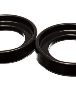 Black Front Coil Spring Isolator Set Fits 90-01 Honda Accord/Prelude/Odyssey