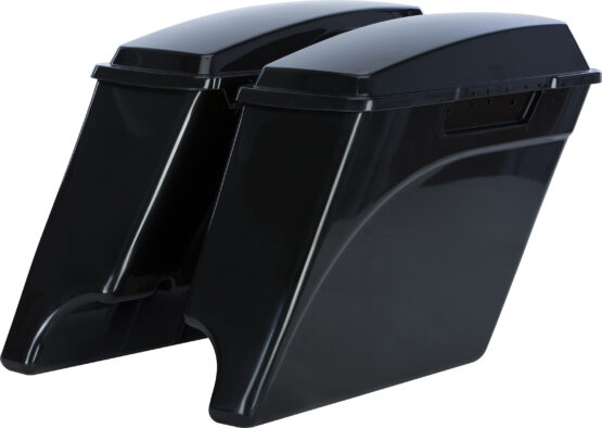 HardDrive ABS Stretched Saddlebags with Lids Harley Touring 97-13