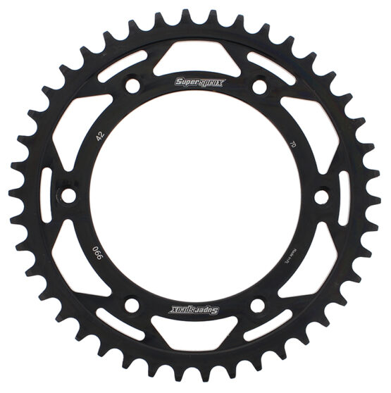 Supersprox Steel Rear Sprocket 42T Black Fits 93-20 KTM Husqvarna Husaberg