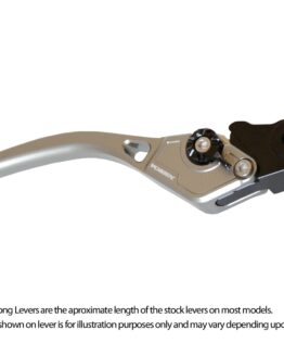 V3 2.0 TI-Silver Stock Length Brake Lever