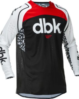 Fly Racing Evolution DST DBK Jersey Black/White/Red 2X-Large