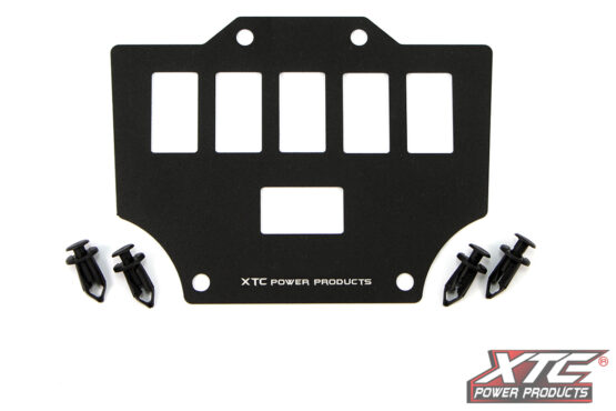 XTC Power Products 6 Switch Mount Plate For Honda Talon 1000 2019-2021