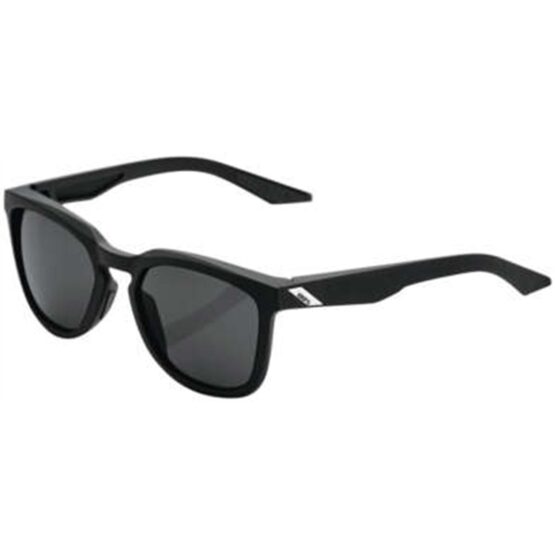 100% Hudson Sunglasses, Black Frame, Smoke Lens, Unisex - Image 2
