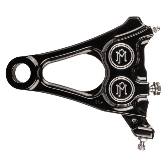 Performance Machine 4-Piston Rear Brake Caliper Contrast Cut For Harley-Davidson Softail - Image 2
