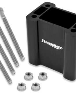 Powermadd 3 Inch Pro Taper Handlebar Riser Kit for Polaris Sleds