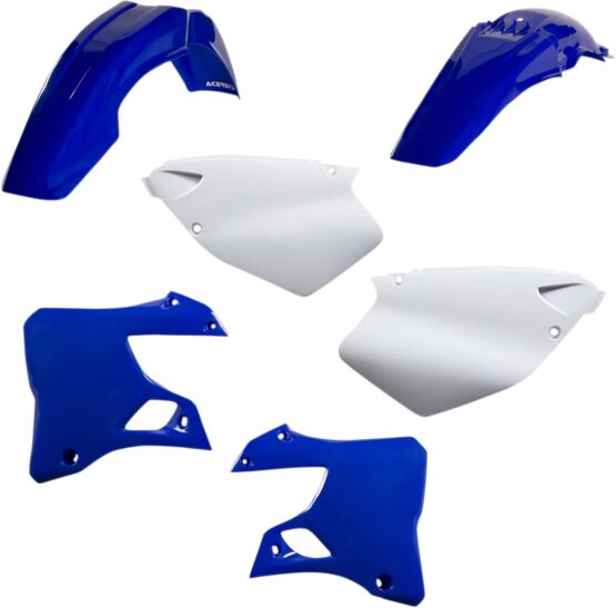 Acerbis Body Plastic Kit Blue White For Yamaha YZ125 YZ250 1996-1999