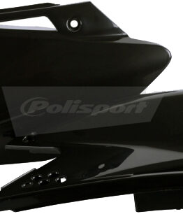 Plastic Side Number Plate - Black