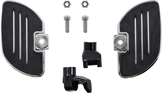Show Chrome Commander Driver Footboards Chrome Fits Ryker 2019+ - Image 2