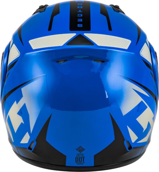 GMAX MD-04 Sector Modular Helmet Blue/Black Small - Image 4