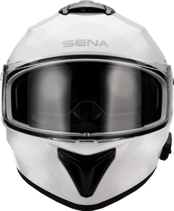 Sena OutForce Bluetooth Helmet Glossy White - Size Small - Image 3