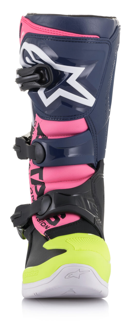 Youth Tech 3S Boots Black/Dark Blue/Neon Pink US Y-05 - Image 5