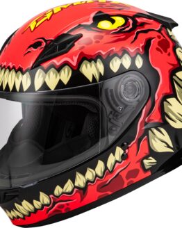 GMAX Youth GM-49Y Drax Full-Face Helmet Red Small