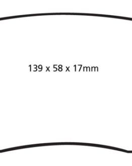 EBC Yellowstuff Front Brake Pads Semi-Metallic Fits 11-14 Ford Edge 2.0 Turbo