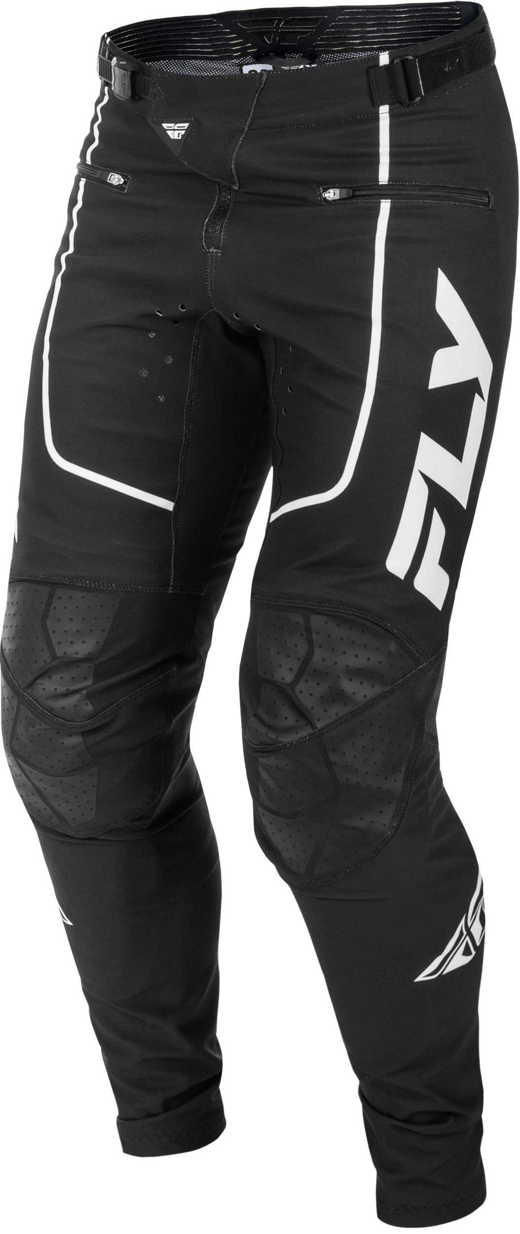 Fly Racing Rayce Bicycle Pants Black/White Men's 28 - Image 3