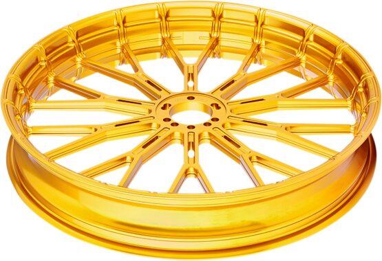 Arlen Ness Y-Spoke Rear Rim Gold 18x5.5 Forged Aluminum - Image 3