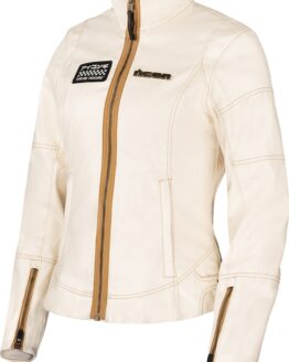 ICON Women's Tuscadero3 Jacket White/Gold L