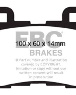 EBC Bluestuff Rear Brake Pads Semi-Metallic DP51824NDX Fits 08-15 Infiniti G37