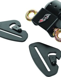 DragonFire Racing Harness Anchor Kit 1.25 in. Black