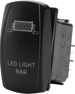 "Led Light Bar" Illuminated Rocker Switch