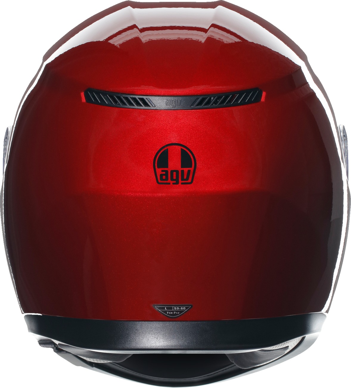AGV K3 Mono Full Face Helmet Red Gloss Small - Image 3