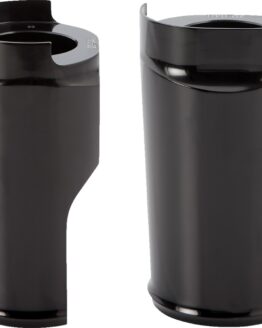 Arlen Ness Fat Tire Billet Fork Boots for 14-Up Bgr Wide Fender - Black